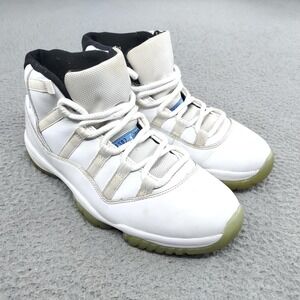 Nike Air Jordan 11 Retro Shoes Mens Size 8 Legend Blue Columbia 2014 378037-117